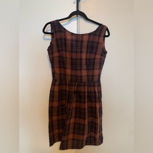 Vintage Plaid Dress